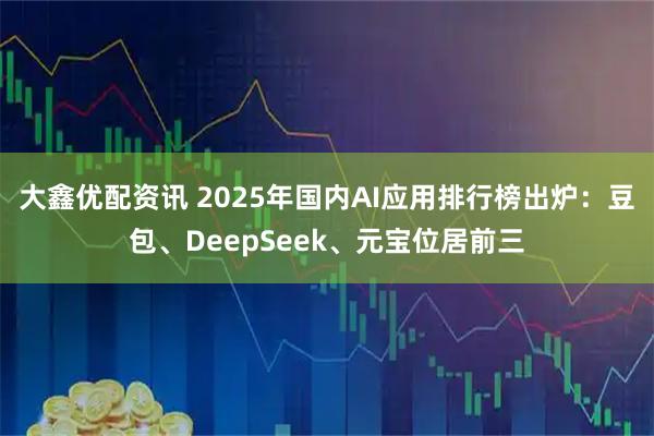 大鑫优配资讯 2025年国内AI应用排行榜出炉:豆包、DeepSeek、元宝位居前三